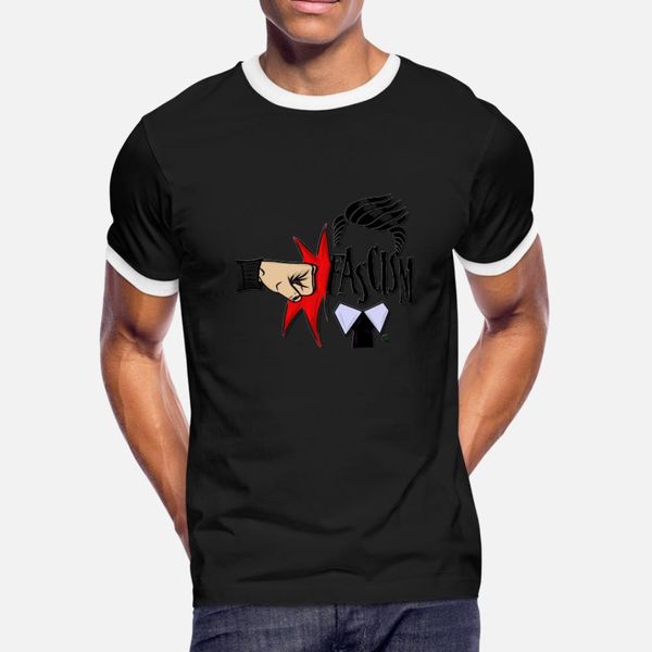 right in the fascism t shirt men custom tee shirt round collar cool anti-wrinkle basic summer style family shirt