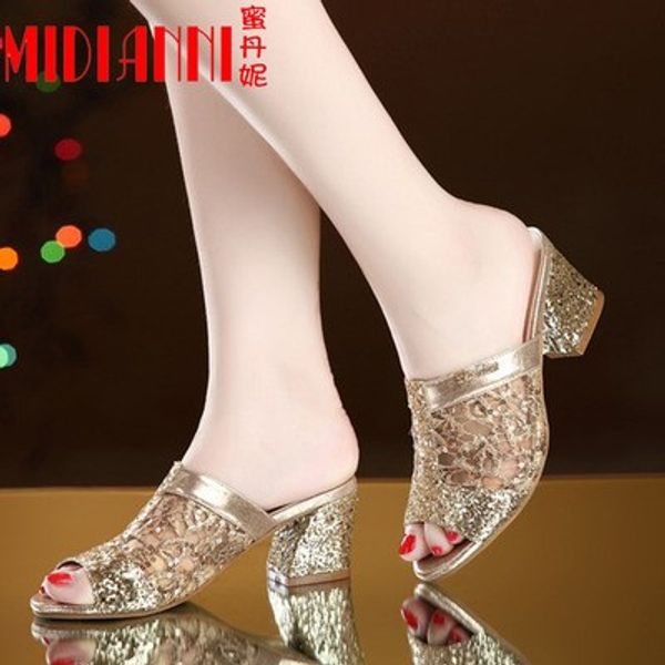 dany new yarn net full of fish mouth thick with slippers female xia fashionable joker women's sandals shoes sandals, Black
dany new yarn net full of fish mouth thick with slippers female xia fashionable joker women's sandals shoes sandals, Black