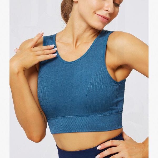 high impact strappy sports workout padded push up yoga bra seamless gym crop colorvalue activewear for fitness women, White;black
high impact strappy sports workout padded push up yoga bra seamless gym crop colorvalue activewear for fitness women, White;black