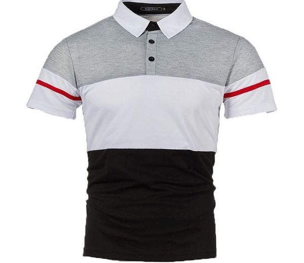 mens 2020 summer men shirt short sleeve polo shirt contrast color polo new clothing summer beach wear casual fashion men asian size, White;black
mens 2020 summer men shirt short sleeve polo shirt contrast color polo new clothing summer beach wear casual fashion men asian size, White;black