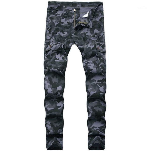 hip hop style mulit pockets mens skinny jeans casual males clothing camouflage print mens designer jeans fashion, Blue
hip hop style mulit pockets mens skinny jeans casual males clothing camouflage print mens designer jeans fashion, Blue