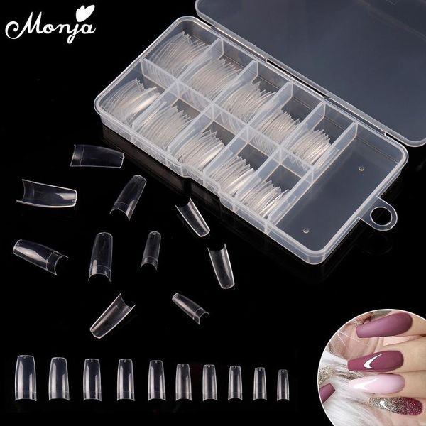 false nails monja 100pcs transparent natural french nail art half cover ballet acrylic uv gel extension tips manicure tool, Red;gold
false nails monja 100pcs transparent natural french nail art half cover ballet acrylic uv gel extension tips manicure tool, Red;gold