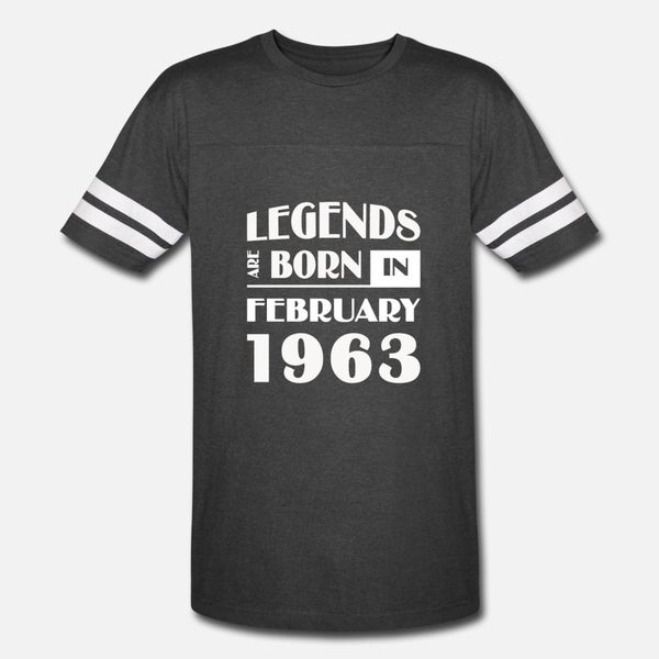 legends are born in february 1963 t shirt men print tee shirt o-neck original famous humor summer standard shirt
legends are born in february 1963 t shirt men print tee shirt o-neck original famous humor summer standard shirt