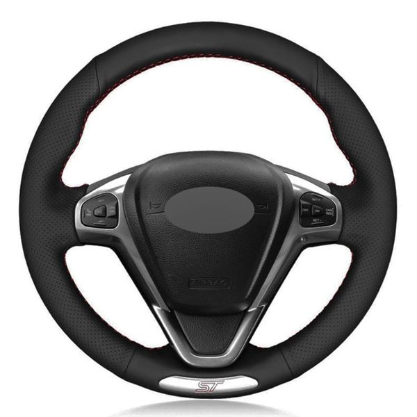 steering wheel covers car cover hand-stitched black artificial leather for fiesta st 2013 2014 2021
steering wheel covers car cover hand-stitched black artificial leather for fiesta st 2013 2014 2021