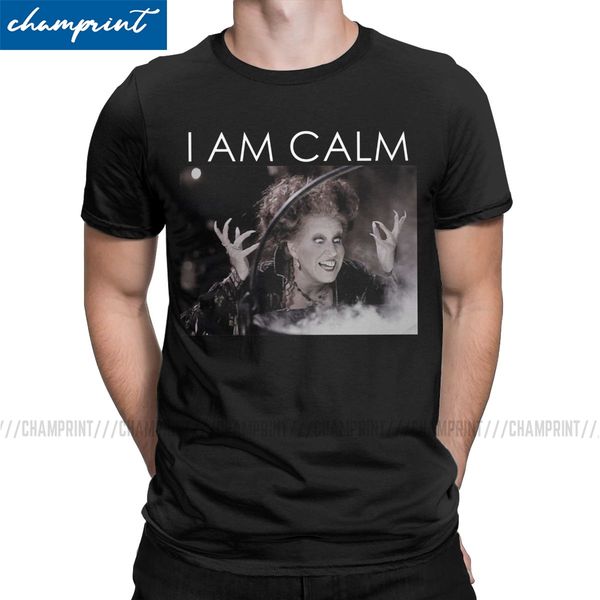 men i am calm t shirts hocus pocus sanderson sisters halloween witch cotton clothing crazy short sleeve tees printed t-shirts
men i am calm t shirts hocus pocus sanderson sisters halloween witch cotton clothing crazy short sleeve tees printed t-shirts