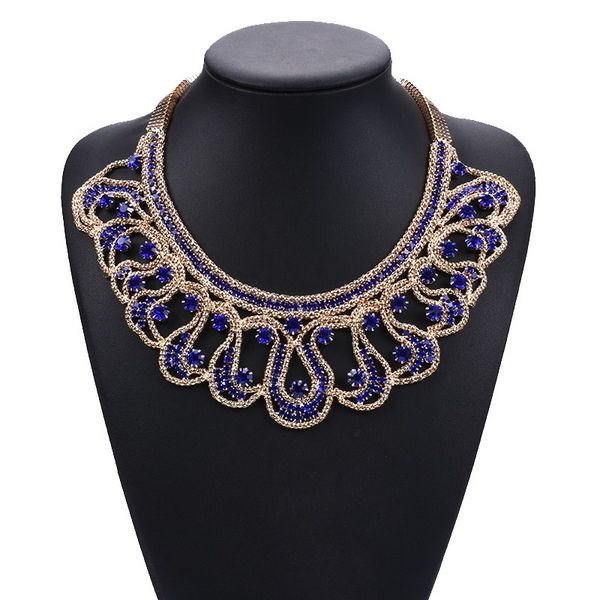 роскошные blue crystal hollow воротник ожерелье способа handmade rhinestone bijoux maxi себе круглый ожерелье женщин ювелирные изделия, Silver
роскошные blue crystal hollow воротник ожерелье способа handmade rhinestone bijoux maxi себе круглый ожерелье женщин ювелирные изделия, Silver
