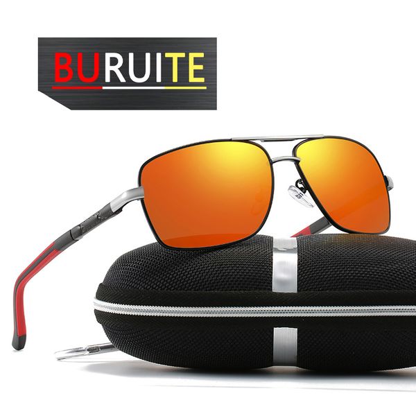 new glasses men's polarized sunglasses metal color film square polarizer glasses driving mirror, White;black
new glasses men's polarized sunglasses metal color film square polarizer glasses driving mirror, White;black