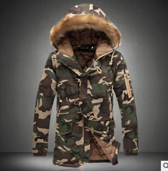 e-baihui 2021 japan and south korea autumn and winter new men's jackets camouflage big fur collar long coat men's jacket tete-m06, Black
e-baihui 2021 japan and south korea autumn and winter new men's jackets camouflage big fur collar long coat men's jacket tete-m06, Black