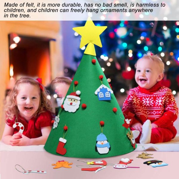 3d diy christmas tree set snowman with ornaments fake christmas tree kids toys for new year gifts decoration xmas felt
3d diy christmas tree set snowman with ornaments fake christmas tree kids toys for new year gifts decoration xmas felt