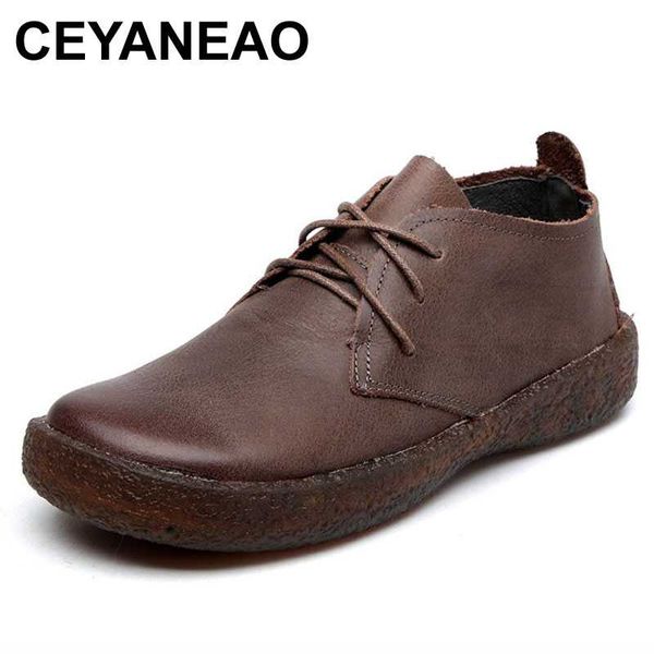 ceyaneao women shoes lady flat 2020 new autumn natural cowhide women shoes lace up retro casual, Black
ceyaneao women shoes lady flat 2020 new autumn natural cowhide women shoes lace up retro casual, Black