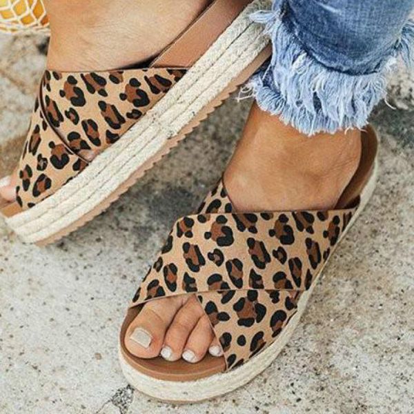 sexy leopard лето сандалии женщин тапочки peep toe платформы повседневная обувь женщина пляжа вьетнамки женский слайды sandalia feminina, Black
sexy leopard лето сандалии женщин тапочки peep toe платформы повседневная обувь женщина пляжа вьетнамки женский слайды sandalia feminina, Black