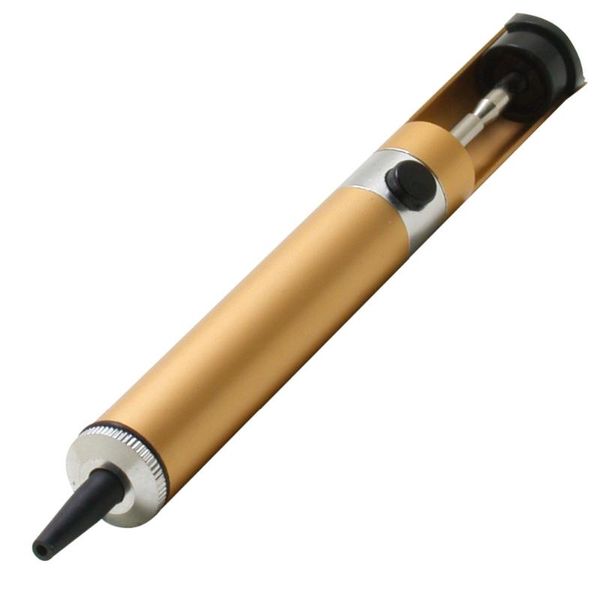 908-366a desoldering pump anti-static aluminum solder sucker 32cm-hg (195mm 
908-366a desoldering pump anti-static aluminum solder sucker 32cm-hg (195mm
