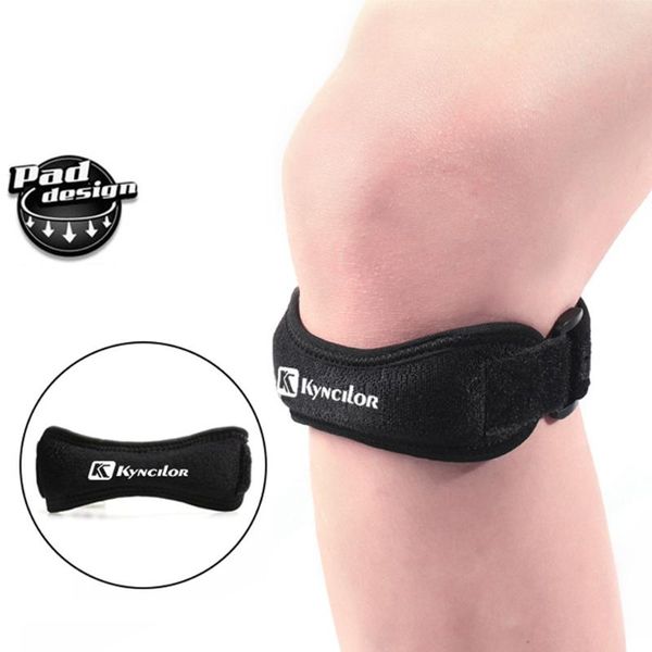 dropshiping fitness running cycling knee patellar tendon support strape adjustable compression knee pad sleeve for basketball, Black;gray 
dropshiping fitness running cycling knee patellar tendon support strape adjustable compression knee pad sleeve for basketball, Black;gray