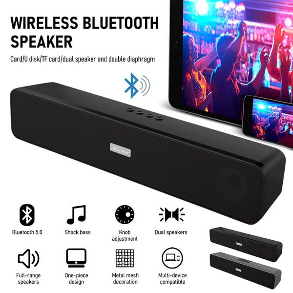 6w soundbar bluetooth speaker tv sound bar wired and wireless home stereo music surround soundbar for phone pc theater tv
6w soundbar bluetooth speaker tv sound bar wired and wireless home stereo music surround soundbar for phone pc theater tv