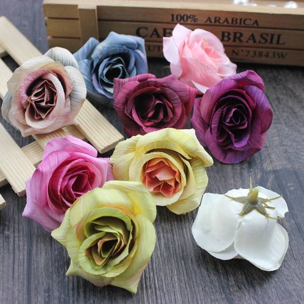 10pcs/lot european artificial flowers silk roses heads for wedding decoration party fake floral wreath home accessories
10pcs/lot european artificial flowers silk roses heads for wedding decoration party fake floral wreath home accessories