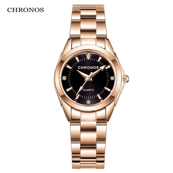 chronos women watch hardlex luxury fashion round shape quartz stainless steel folding strap ladies waterproof wristwatch ch32, Slivery;brown
chronos women watch hardlex luxury fashion round shape quartz stainless steel folding strap ladies waterproof wristwatch ch32, Slivery;brown