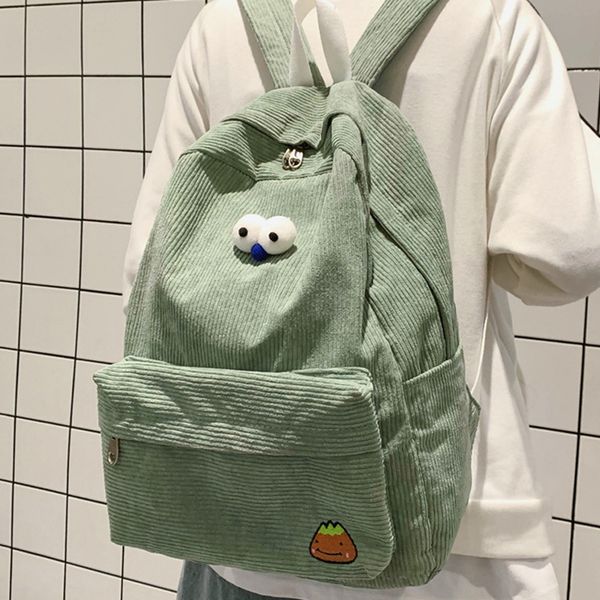 joypessie fashion girl college school bag simple women backpack corduroy packbags for teenage travel shoulder bag rucksack
joypessie fashion girl college school bag simple women backpack corduroy packbags for teenage travel shoulder bag rucksack