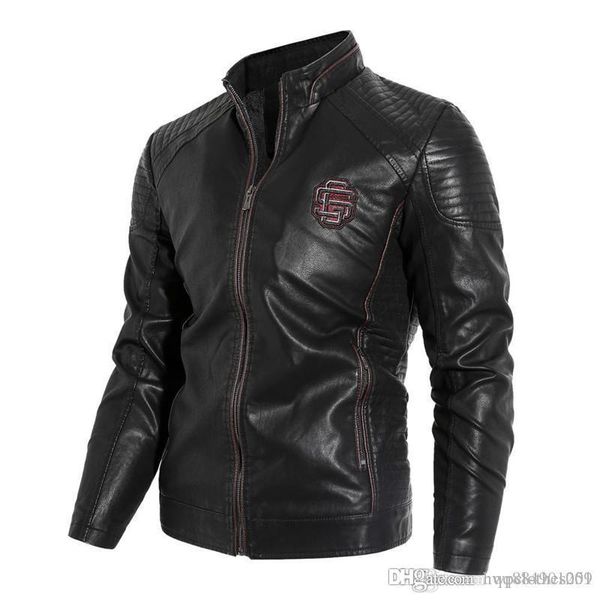 men 2020 new fashion leather jacket a spring autumn new british style men leather jacket motorcycle jacket male coat black brown m-3xl
men 2020 new fashion leather jacket a spring autumn new british style men leather jacket motorcycle jacket male coat black brown m-3xl