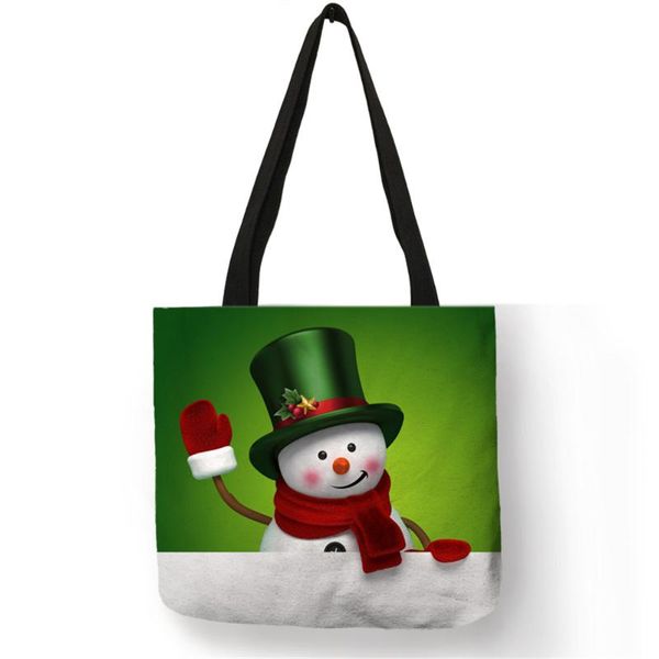 customized snowman pattern eco linen reusable shopping bags with print casual women tote bags traveling beach
customized snowman pattern eco linen reusable shopping bags with print casual women tote bags traveling beach