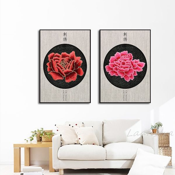 estilo de bordado chino peonía art pintura sala de estar decoración dormitorio estudio pasillo cuadro de pared colgante sin marco
estilo de bordado chino peonía art pintura sala de estar decoración dormitorio estudio pasillo cuadro de pared colgante sin marco