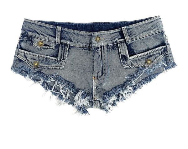 micro denim shorts with low waist mini skinny jeans woman night club wear cotton women's shorts holes tassel short femme, Blue
micro denim shorts with low waist mini skinny jeans woman night club wear cotton women's shorts holes tassel short femme, Blue