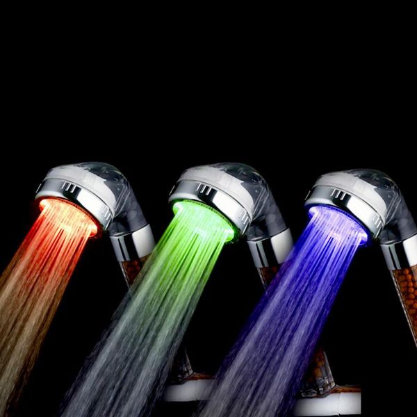 bathroom shower heads 1pcs head color changing automatic lighted glow light led anion health care with temperature sensor
bathroom shower heads 1pcs head color changing automatic lighted glow light led anion health care with temperature sensor