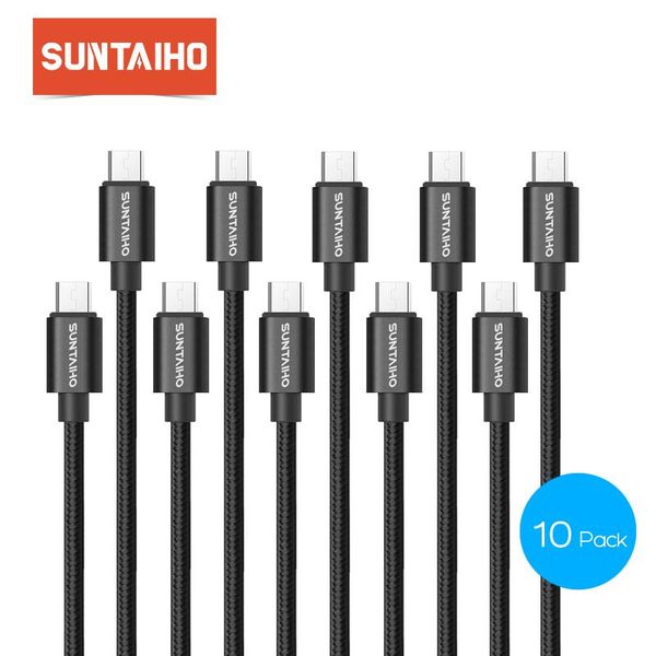 cgjxs10 pcs /lot suntaiho micro usb cable 1m /2m /3m nylon metal braid usb charger cable fast charging data cable for xiaomi htc samsung t19
cgjxs10 pcs /lot suntaiho micro usb cable 1m /2m /3m nylon metal braid usb charger cable fast charging data cable for xiaomi htc samsung t19