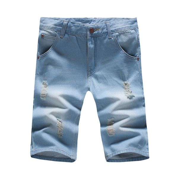 men's jeans 2021 summer mens denim shorts slim regular casual knee length short hole men size 28-40, Blue
men's jeans 2021 summer mens denim shorts slim regular casual knee length short hole men size 28-40, Blue