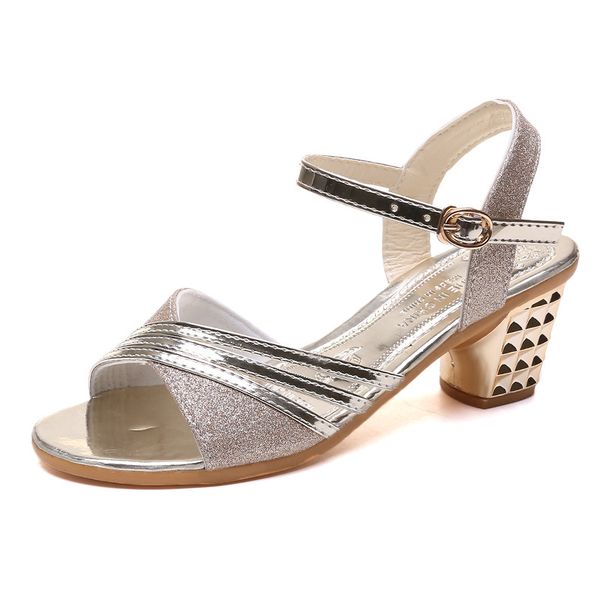 2020 new bling women sandals fashion summer square heel women sandals open toe for roman shoes, Black
2020 new bling women sandals fashion summer square heel women sandals open toe for roman shoes, Black