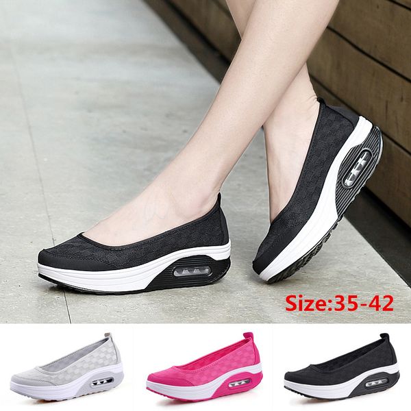 fashion women's shake breathable mesh shoes slip-on casual platform air cushion shoes
fashion women's shake breathable mesh shoes slip-on casual platform air cushion shoes
