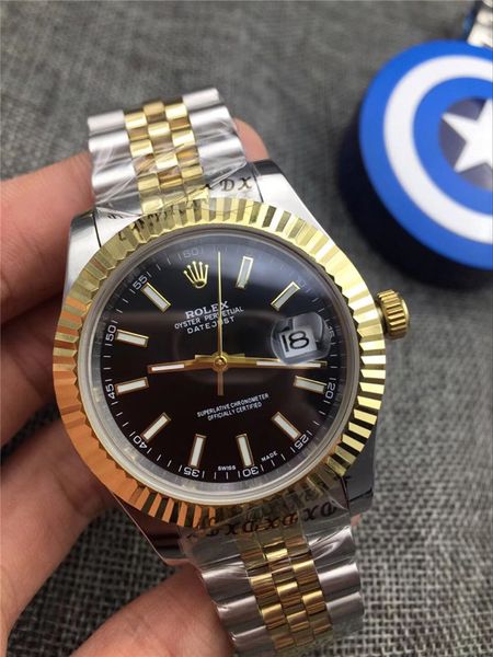 2020automatic 2813 mechanical watch men big magnifier 41mm stainless steel sapphire solid clasp president mens watches male wristwatches, Slivery;brown
2020automatic 2813 mechanical watch men big magnifier 41mm stainless steel sapphire solid clasp president mens watches male wristwatches, Slivery;brown
