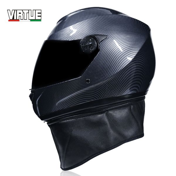 new genuine virtue full face light helmets winter warm men motorcycle helmet motorbike capacete matching removable collar
new genuine virtue full face light helmets winter warm men motorcycle helmet motorbike capacete matching removable collar