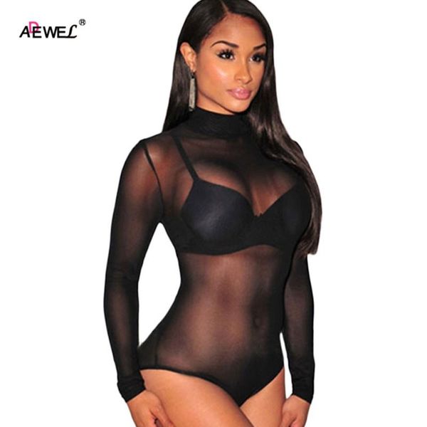 adewel party club mesh see through bodycon jumpsuit rompers women bodysuit tutleneck long sleeve body feminino, Black;white
adewel party club mesh see through bodycon jumpsuit rompers women bodysuit tutleneck long sleeve body feminino, Black;white