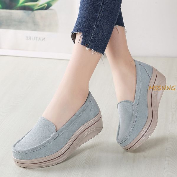 2020 spring qutumn new women's wedges single shoes fashion candy color thick bottom laies shoes casual solid women's pumps, Black
2020 spring qutumn new women's wedges single shoes fashion candy color thick bottom laies shoes casual solid women's pumps, Black