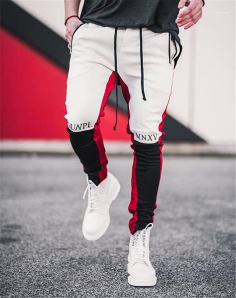 trousers fitness mens designer pencil pants patchwork color slim mens pants casual spring autumn sports male, Black
trousers fitness mens designer pencil pants patchwork color slim mens pants casual spring autumn sports male, Black