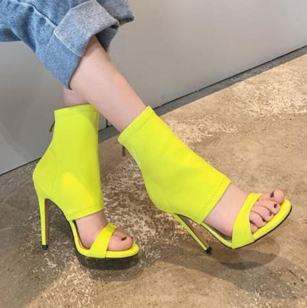 womens vogue stretched fabric ankle wrap stiletto high heel sandals shoes, Black
womens vogue stretched fabric ankle wrap stiletto high heel sandals shoes, Black