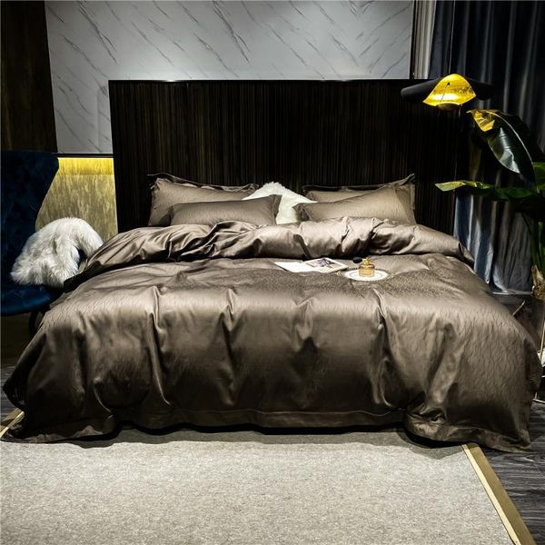 bedding sets 4pcs luxury set jacquard duvet cover bed sheet pillowcases dark color home linen cotton egypt sateen bedclothes king
bedding sets 4pcs luxury set jacquard duvet cover bed sheet pillowcases dark color home linen cotton egypt sateen bedclothes king