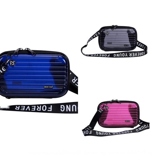transparent wash fashion cosmetic portable travel fashion bag overnight wash bag abs pc cosmetic case dwy98