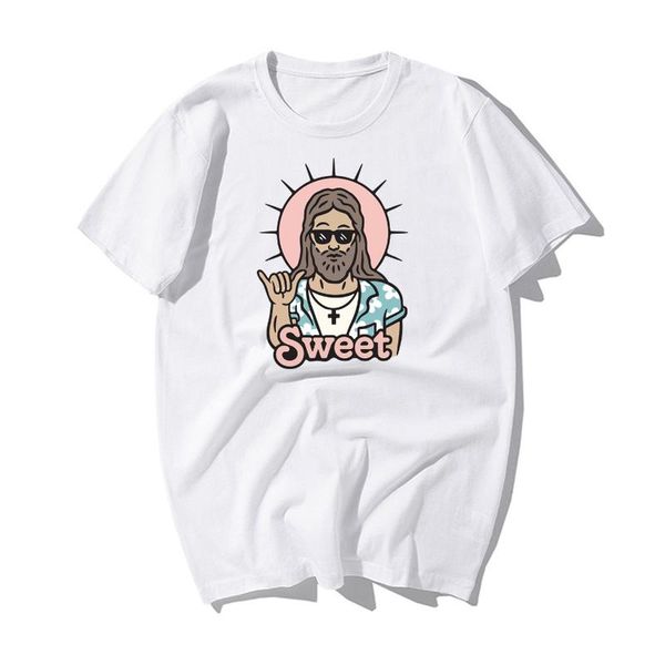 funny jesus tshirt men sweet t shirt 2020 fashion mens t-shirts summer cotton short sleeve t-shirt print casual tshirts, White;black
funny jesus tshirt men sweet t shirt 2020 fashion mens t-shirts summer cotton short sleeve t-shirt print casual tshirts, White;black