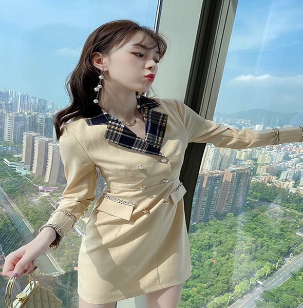 100% physical shooting of the new dress exquisite button embellishment exquisite workmanship slim fit type, Black;gray
100% physical shooting of the new dress exquisite button embellishment exquisite workmanship slim fit type, Black;gray
