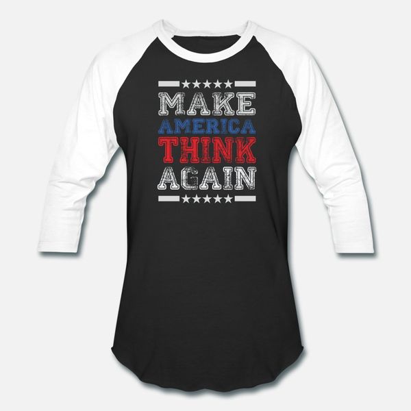 make america think again t shirt men design cotton crew neck standard crazy new fashion summer style slim shirt
make america think again t shirt men design cotton crew neck standard crazy new fashion summer style slim shirt