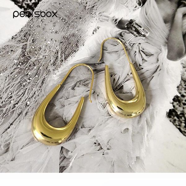 peri'sbox u shaped gold metalic drop earrings for women statement horseshoe big earrings jewelry oorbellen hangers, Silver
peri'sbox u shaped gold metalic drop earrings for women statement horseshoe big earrings jewelry oorbellen hangers, Silver