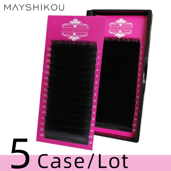 false eyelashes mayshikou 5cases/lot synthetic hair soft thick style individual eyelash-extension faux mink lashes wholesale
false eyelashes mayshikou 5cases/lot synthetic hair soft thick style individual eyelash-extension faux mink lashes wholesale