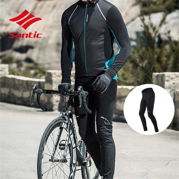santic men winter cycling tights reflective thermal fleece breathable keep warm bicycle bike sponge padded pants bike pants, Black;blue
santic men winter cycling tights reflective thermal fleece breathable keep warm bicycle bike sponge padded pants bike pants, Black;blue