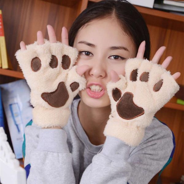 cute cartoon cat gloves girl' fingerless cat claw warm gloves thick fluff hand-shaped brush half-finger cute, Blue;gray
cute cartoon cat gloves girl' fingerless cat claw warm gloves thick fluff hand-shaped brush half-finger cute, Blue;gray
