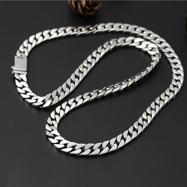 new 100% real solid s925 pure silver jewelry thai silver necklace for men popular simple male necklaces men's silver necklace 0927
new 100% real solid s925 pure silver jewelry thai silver necklace for men popular simple male necklaces men's silver necklace 0927