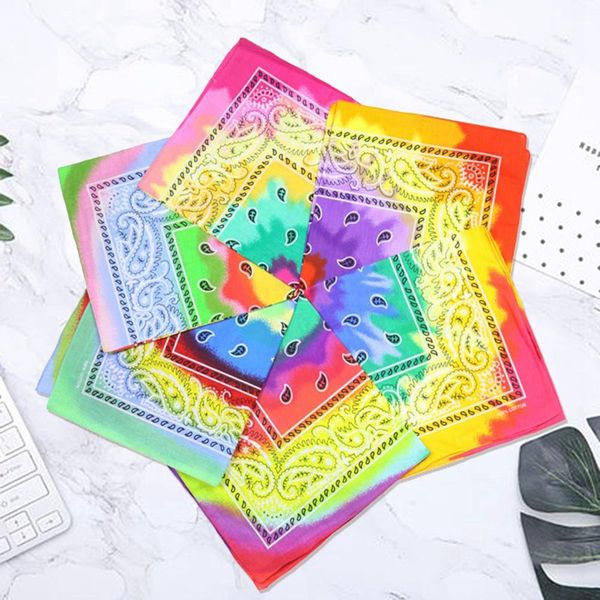 2020 мода hip hop 100% хлопок bandana квадратный шарф 55см * 55см multi-color tie-краситель оголовье printed для женщин / мужчин / мальчиков, Black
2020 мода hip hop 100% хлопок bandana квадратный шарф 55см * 55см multi-color tie-краситель оголовье printed для женщин / мужчин / мальчиков, Black
