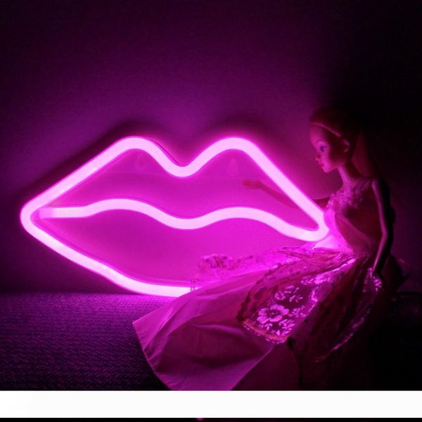 neon light - pink lips led neon sign battery and usb power home wedding party valentine's day decor
neon light - pink lips led neon sign battery and usb power home wedding party valentine's day decor