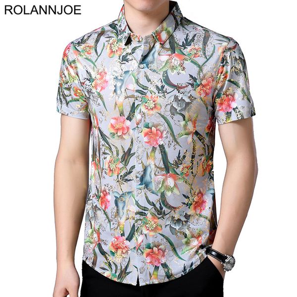 r.n.j. gold stamping floral hawaiian shirts mens clothes 2020 short sleeve mens dress shirts casual slim fit men social shirt, White;black
r.n.j. gold stamping floral hawaiian shirts mens clothes 2020 short sleeve mens dress shirts casual slim fit men social shirt, White;black
