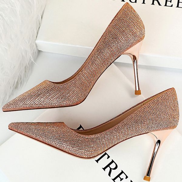 2020 autumn luxury women sequin 9cm thin high heels pumps gold bling crystal rhinestone eden heels valentine cinderella shoes, Black
2020 autumn luxury women sequin 9cm thin high heels pumps gold bling crystal rhinestone eden heels valentine cinderella shoes, Black